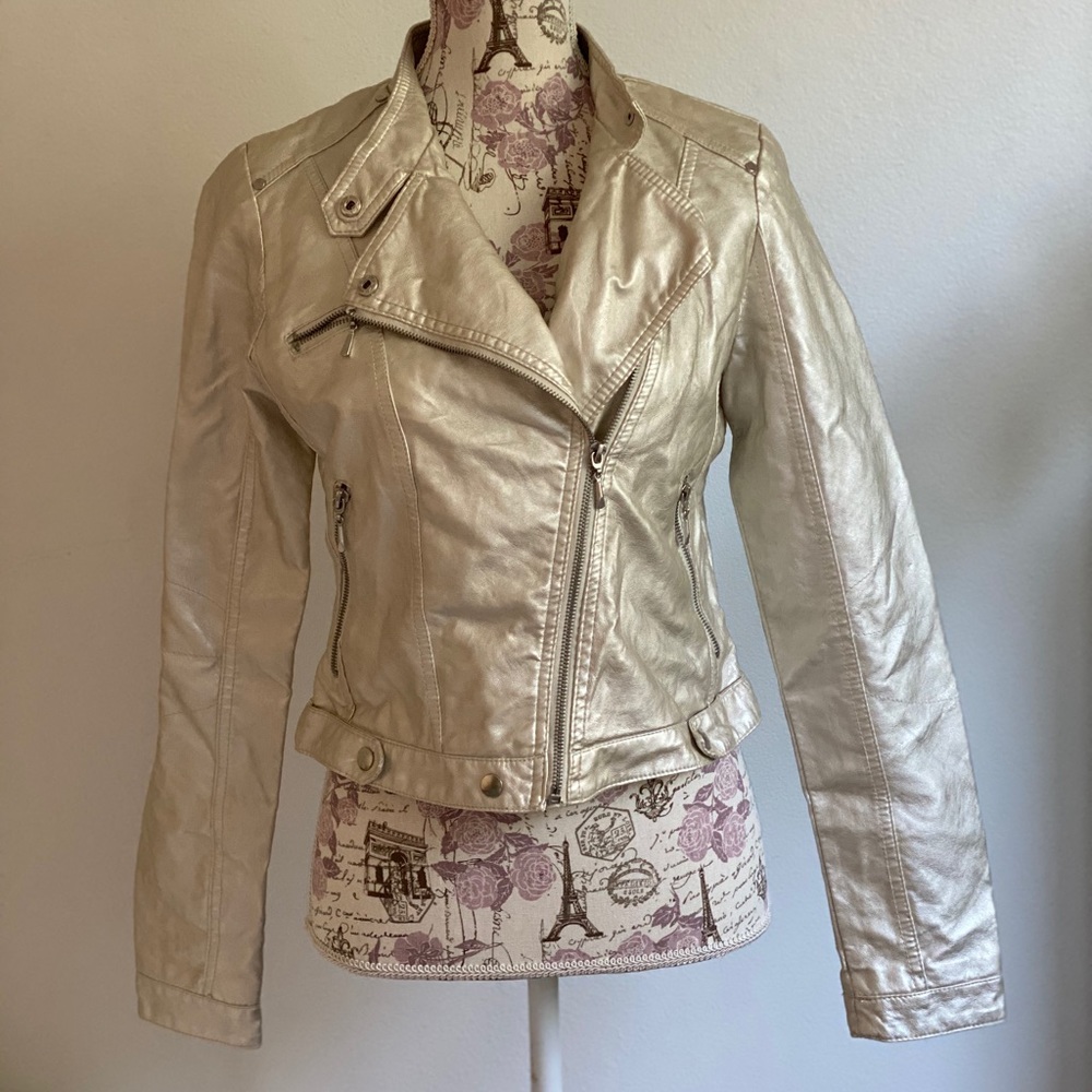 Collection by Bernard Gold Metallic jacket